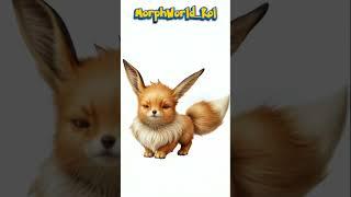 Eevee Evolves into Vaporeon – Realistic Pokémon Evolution!  #Shorts