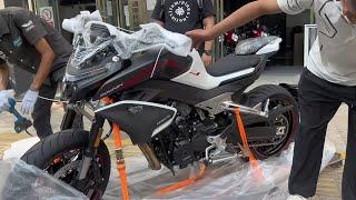 Unboxing the new 2024 CFMOTO 800nk & first impression & review| cf moto450srs |#cfmoto #800nk