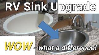 How to: RV Sink & Faucet Upgrade