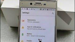 Sony  Xperia XZs SO-03J FRP Bypass without PC 2024