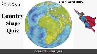 Country Shape Quiz Answers | Quiz Diva | Earning Book