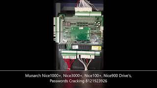 Monarch Drive Nice3000+, Password Cracking