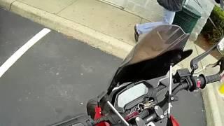 Charging an Electric Motorcycle on the Go!