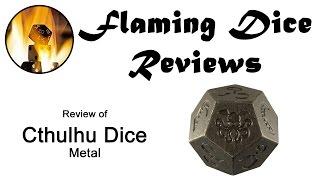 Cthulhu Dice: Metal Review