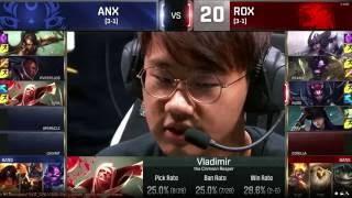 ANX vs ROX (WC2016 Group-A) Must see