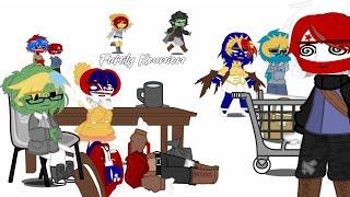 The US state family reunion|[If the states were people]|Statehumans|Countryhumans|Gacha Club