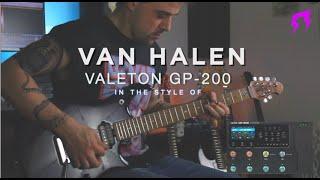 Van Halen style VALETON GP-200 guitar presets pack with IR impulses Liveplayrock #valetongp200