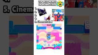 The End  Top 5 Brawl Stars Memes                #brawlstars #shorts #brawl #memes #trending #viral