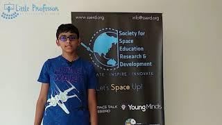 Episode 1 - Little Professor  | Building the Moon Base  | Aditya Sudarshan | SSERD