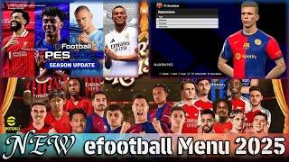 PES 2017 eFootball 2025 Graphics Menu