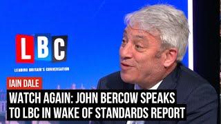 John Bercow speaks to Iain Dale after inquiry brands him a serial bully | LBC