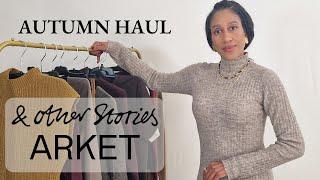 AUTUMN TRY ON HAUL | & OTHER STORIES, ARKET - HOW TO STYLE FALL PIECES