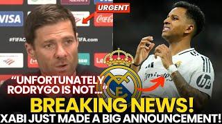 XABI ALONSO ANNOUNCES FIRST MAJOR CHANGE AFTER WORLD CUP DRAW! RODRYGO OUT NOW!