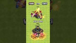 Town Hall 16 VS Town Hall 17