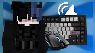 Keyboard + Mouse ASMR Sounds (Handcam) | Hypixel Bedwars