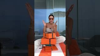 What Did I Buy at Hermès Monaco? Unbox These Boxes with Me! #shorts