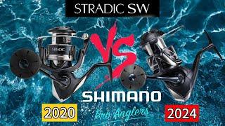 "Most wanted reel in 2024" SHIMANO STRADIC SW B 2024 vs STRADIC SW 2020 comparison review