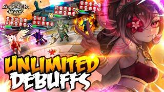 DOT/DEBUFF CLEAVE TEAMS with Bloodya - Summoners War