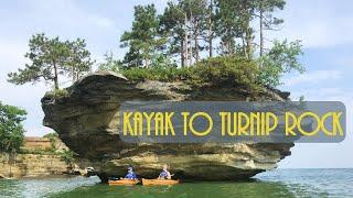 Kayaking to Turnip Rock, Port Austin, Michigan  -- Haven't Seen It Yet