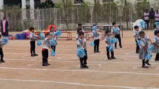 Vagdevi Vilas school annual sports  meet drill 2022 #bhaktaskids #youtube #sportsmeet