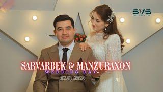 SARVARBEK & MANZURAXON WEDDING DAY CHINOR TO'YXONASI 02.12.2025