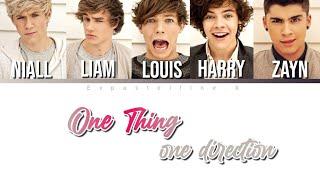 One Thing by One Direction•Colour Coded Lyrics•Expastelline.X