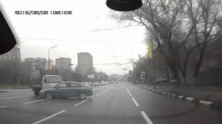 Honda Civic and truck accident RUSSIA - Honda Civic и аварии грузовика