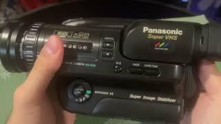 Обзор VHS камеры Panasonic NV-S99