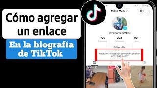 Como PONER un LINK en TIKTOK 2022