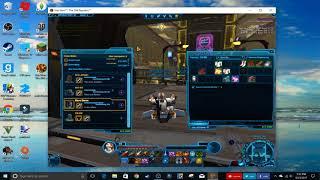 SWTOR armormech crafting tutorial!