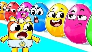 Colorful Dinosaur Eggs | Color Songs for Kids | Dinosaur Songs | Baby Ringo Kids Songs