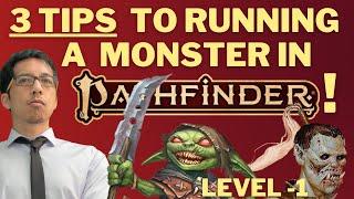 MONSTER BRIEFING: How to run classic monsters from D&D in Pathfinder (Level -1) (Rules Lawyer)