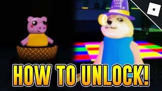 How to get "THE STALKING DEVIL" & "PARTY DOGE" BADGES in PIGGY RP: INFECTION | Roblox