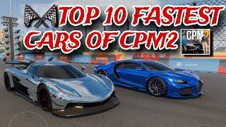 TOP 10 NATURALLY FASTEST CARS (STOCK CARS) OF CAR PARKING MULTIPLAYER 2