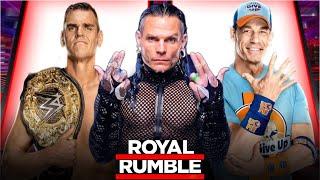 Gunther vs John Cena vs Jeff Hardy | WWE Royal Rumble 2025 | WWE 2k24 Gameplay 4k