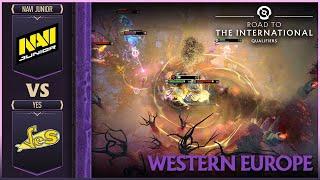 Road to TI! NAVI JUNIOR vs YELLOW SUBMARINE - HIGHLIGHTS - The International 2025 CQ: WEU | DOTA2