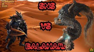 Sword And Shield Vs Balahara - Monster hunter Wilds Beta - No Commentary