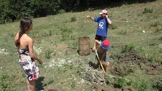 Поиск воды (восстановление родника). Searching for water (spring restoration).