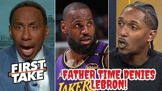 FIRST TAKE | Stephen A reacts to LeBron's 37 Pts not enough for Lakers to beat Ja Morant & Grizzlies