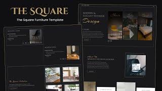 [ FREE ] Square Furniture : Premium XD Template for Modern Furniture Design | Geek Code Lab