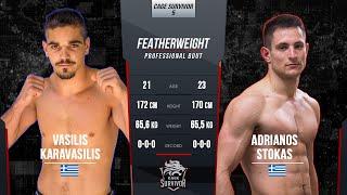 Cage Survivor 5 | Vasilis Karavasilis vs. Adrianos Stokas | Full Fight