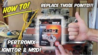 Pertronix "Ignitor" Ignition Points Replacement Kit Unboxing & Install!