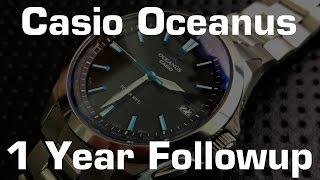 The Casio Oceanus OCW-S100-1AJF Wristwatch: 1 Year Followup