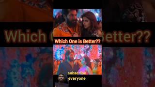 KISSIK Song Dance with Allu Arjun by Both Sreeleela and Urvashi Apsara, Pushpa 2 Movie Song #shorts