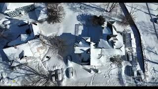 01-30-2022 Sharon, MA - Drone video shows town with highest official snowfall total