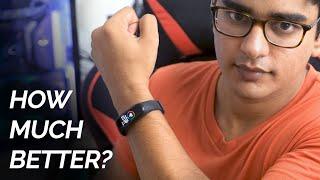 Mi Band 4 Review, Gym Test, vs. Mi Band 3, Water Test!