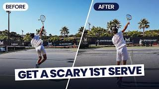 How to increase the power of your serve