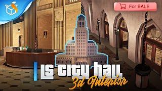 CITY HALL 3D interior - Los Santos | GTA SA MTA Modeling [#28] For SALE