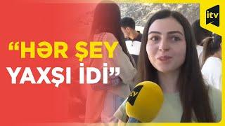 Sərhədi keçən erməni qız İTV Xəbərə təəssüratlarından danışdı