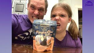 Niagara Chocolates Pumpkin Chai Dark Cups Taste Test: Can Andy and Ali Handle the Spice?